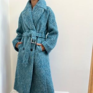 Kate Spade Long Haired Wool Coat
